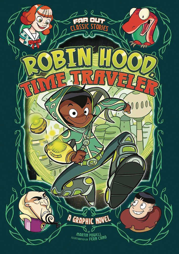 Robin Hood Time Traveler Year Graphic Novel 