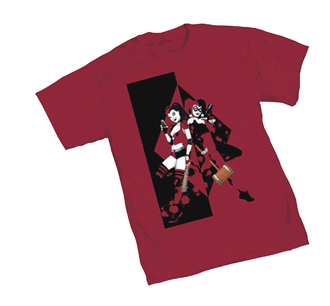 Harley Quinn Twins T-Shirt SM 