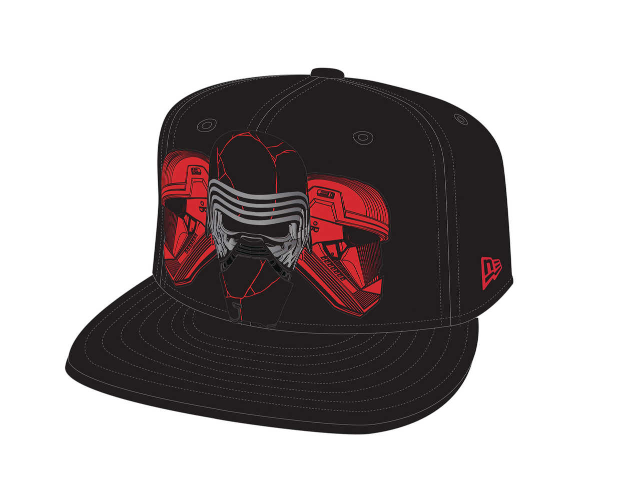 Star Wars E9 Empire Trio Black 950 Snap Back Cap 