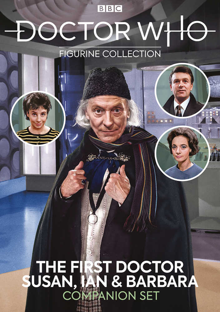 Doctor Who Figure Collector's Companion Set #8 1 St Doctor Barbara Ian
