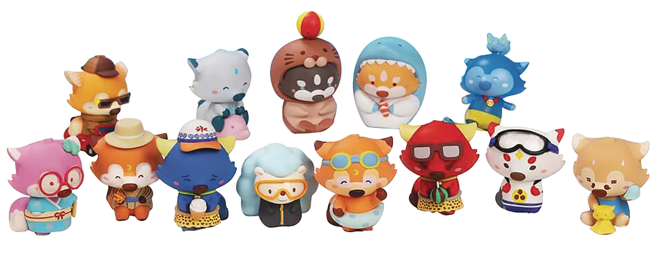 Pop Mart Lils Foxes Summer 12 Pc Blind Mystery Box Display 