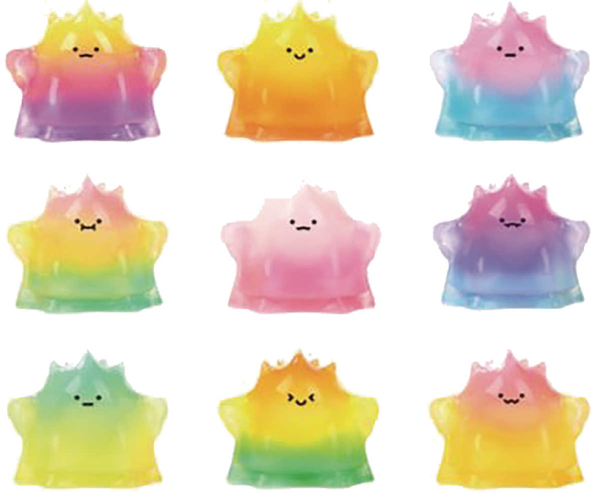 Pop Mart Yuki Transparent Figures Series2 12 Pc Blind Mystery Box Display 