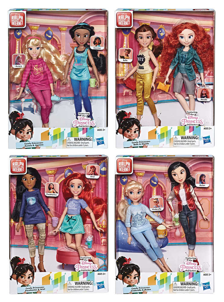 Disney Wreck It Ralph Princess Doll 2 Pk Assortment A  