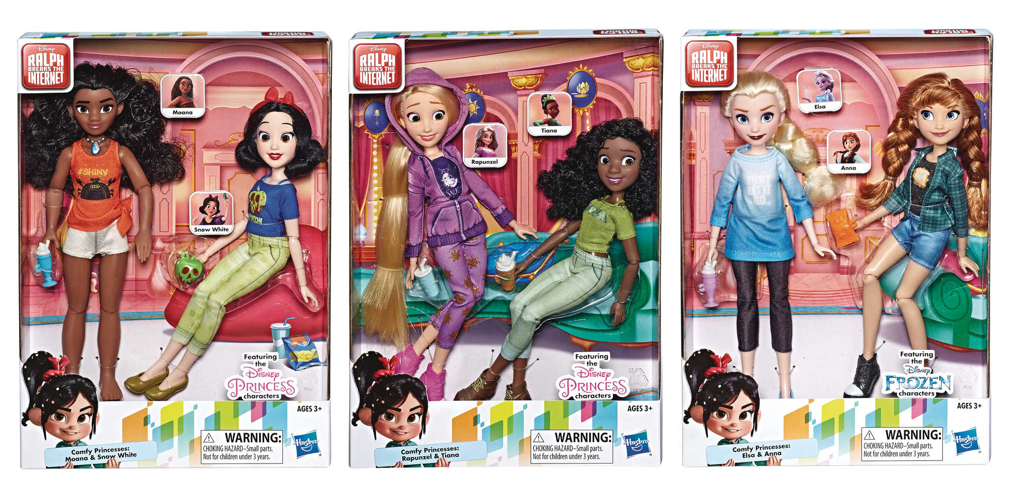 Disney Wreck It Ralph Princess Doll 2 Pk Assortment B  