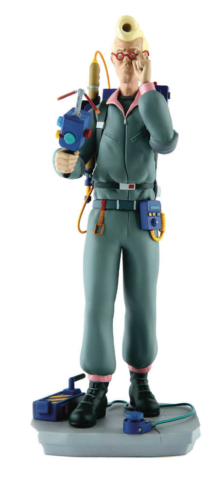 Real Ghostbusters Egon Spengler 10 In Polystone Statue 