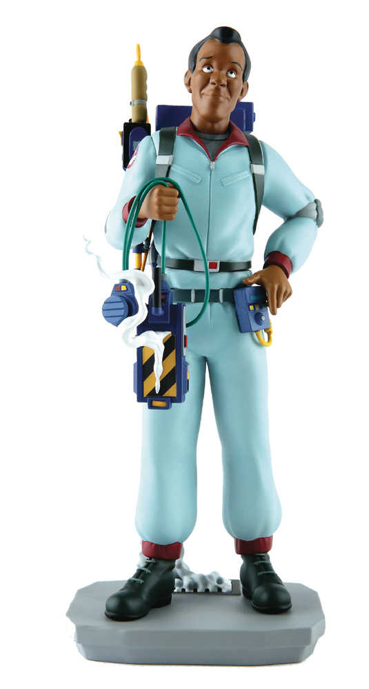 Real Ghostbusters Winston Zeddemore 10 In Polystone Statue (C