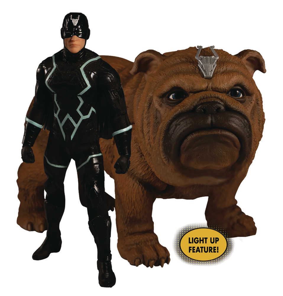 One 12 Collective Marvel Inhumans Black Bolt & Lockjaw Action Figure (N