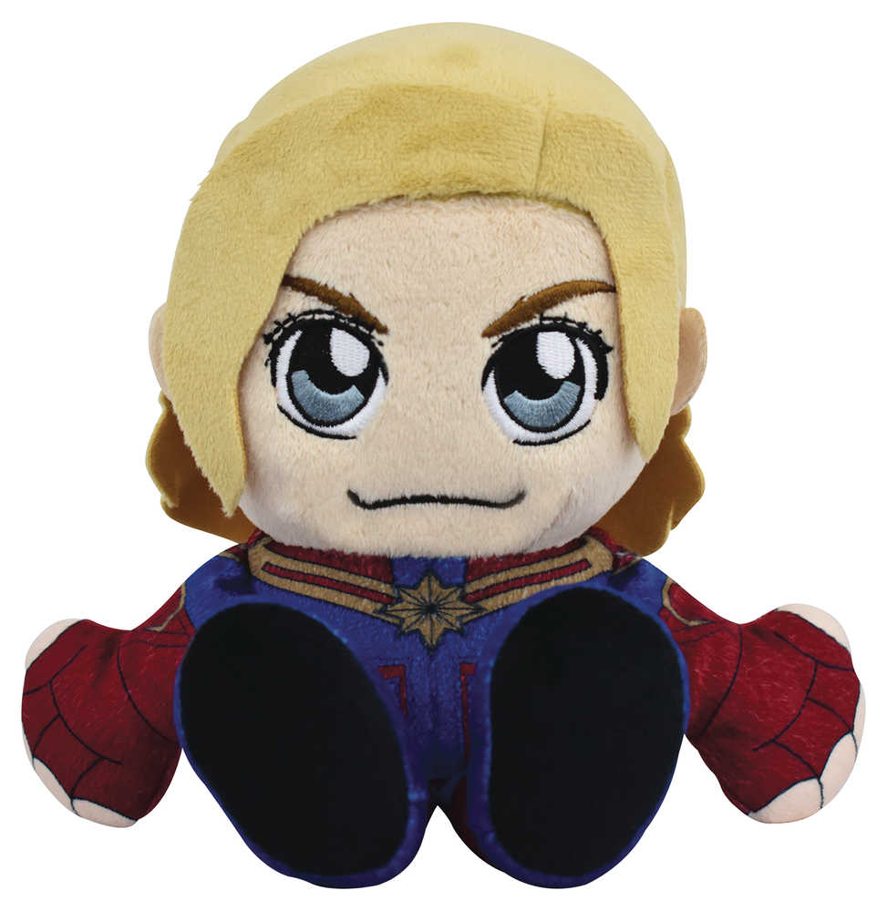Marvel Captain Marvel 8 In Kuricha Sitting Plush Figure 