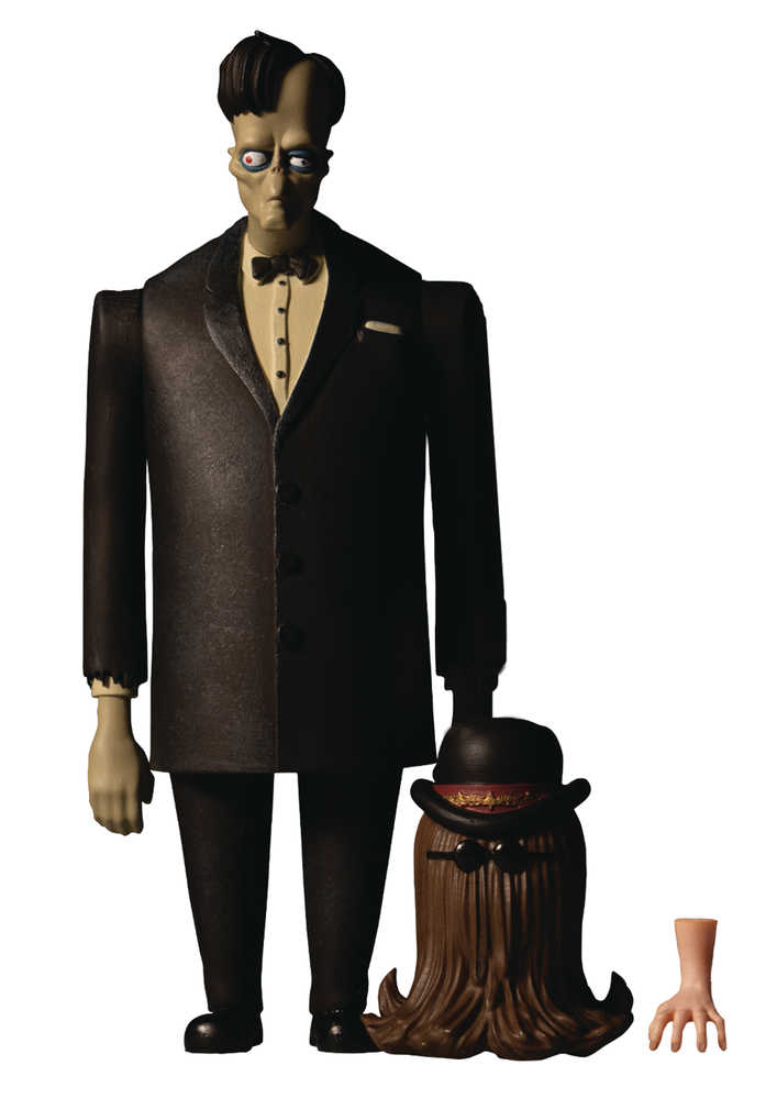 5 Points Addams Family Lurch/It 6 Pc Solid Figure Case 