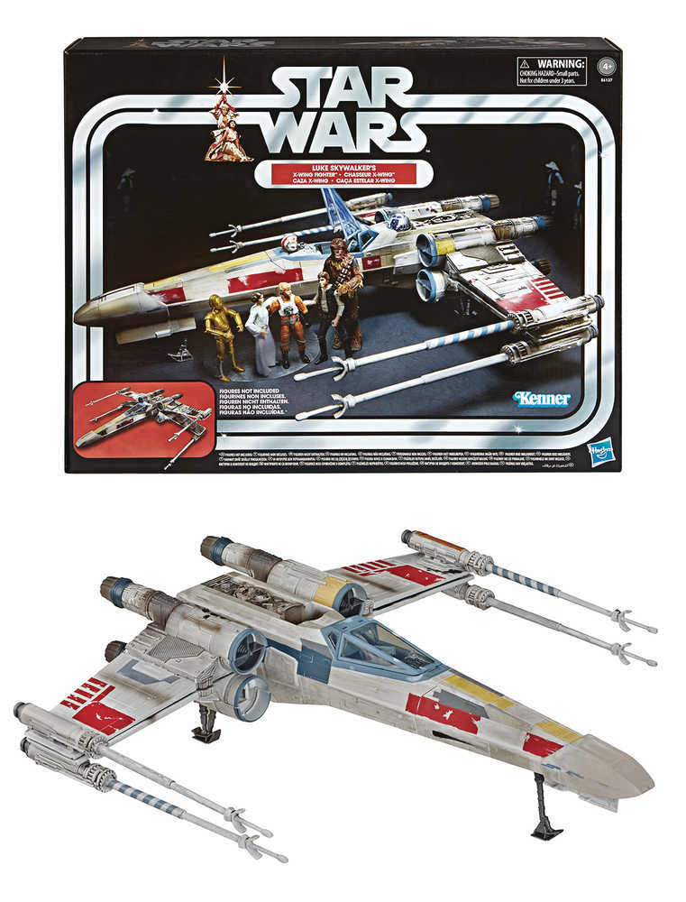 Star Wars Vintage Luke Skywalker Red 5 X Wing Fighter Case  