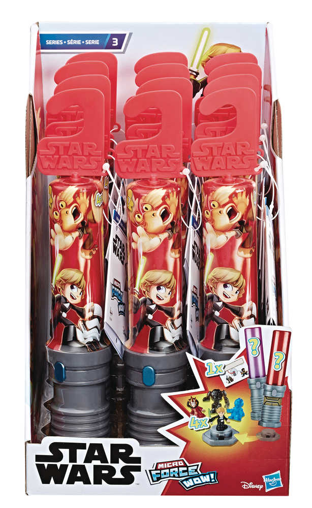 Star Wars E9 Micro Force Wow Mini Collector's Figure 4 Pk Assortment  
