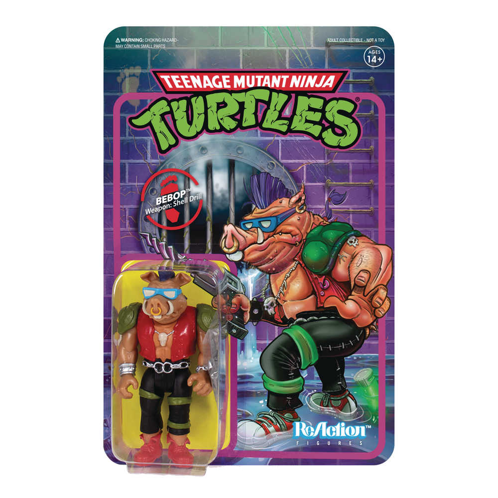 Teenage Mutant Ninja Turtles Bebop Reaction Figure  