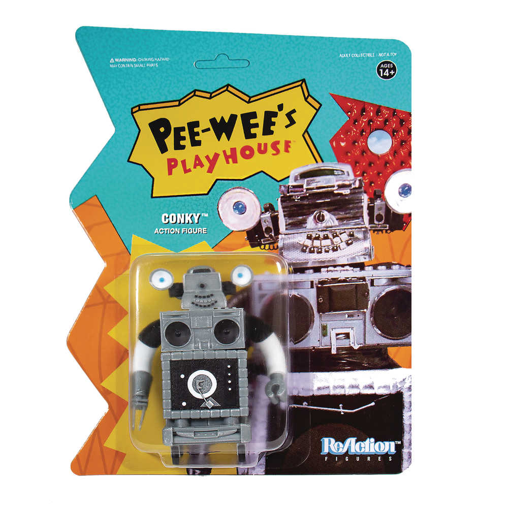 Pee Wees Playhouse Conky Reaction Figure  