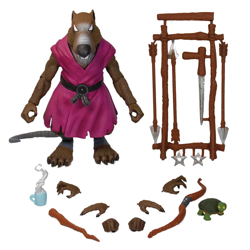 Teenage Mutant Ninja Turtles Ultimates Wave 1 Splinter Action Figure  