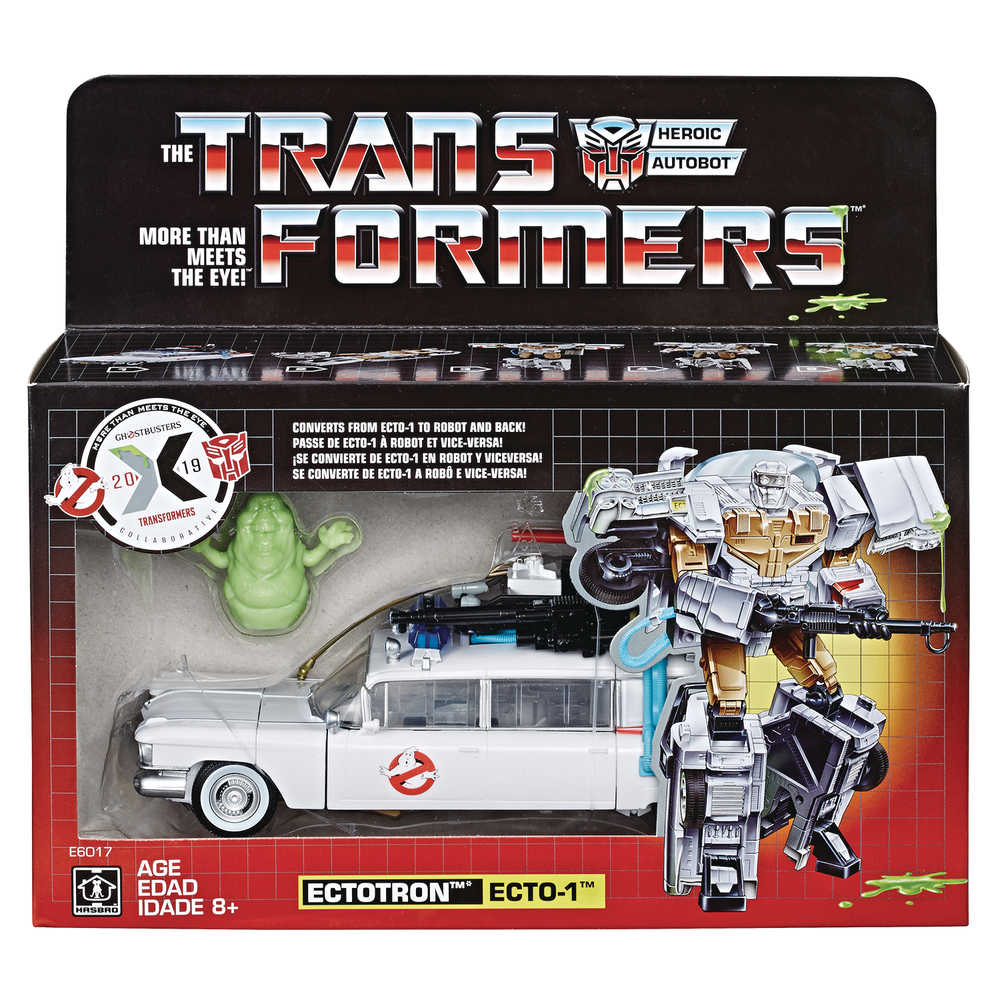 Transformers Gen Ghostbusters Ectotron Action Figure Case  