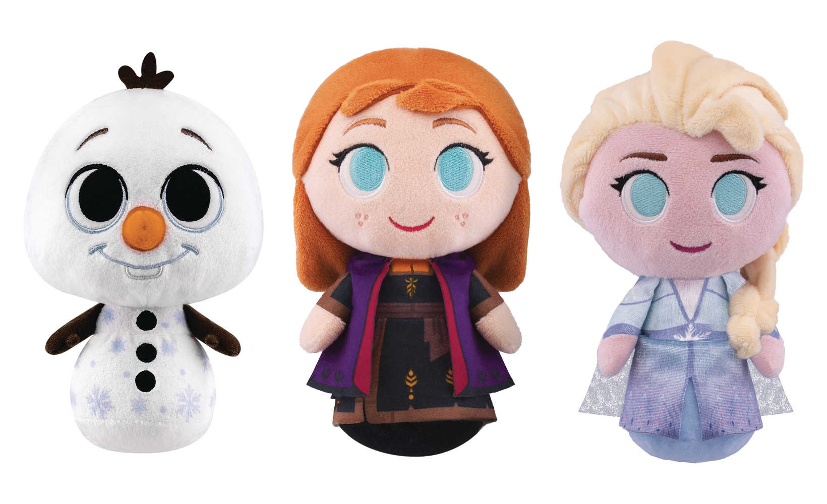 Funko Supercute Frozen 2 6 Pc Plush Disp  