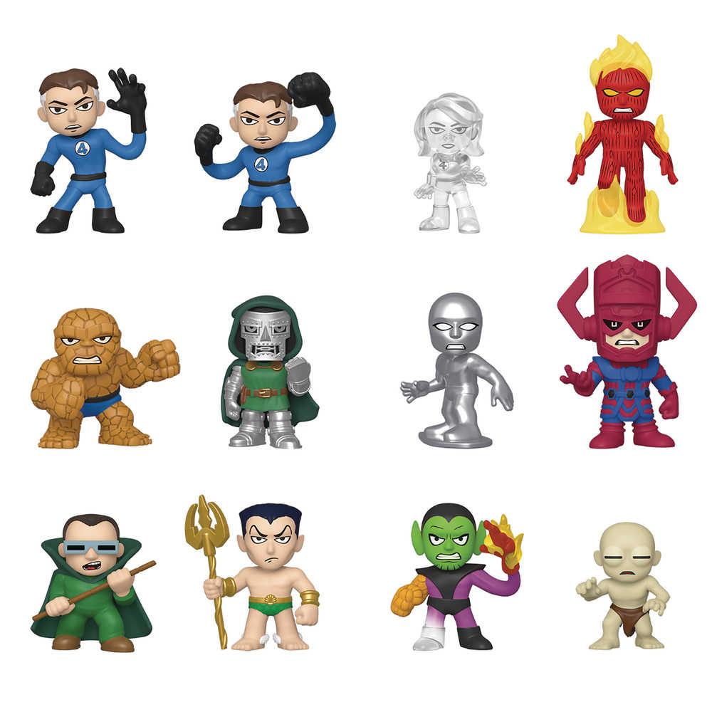 Mystery Minis Fantastic Four 12 Pc Bmb Disp 