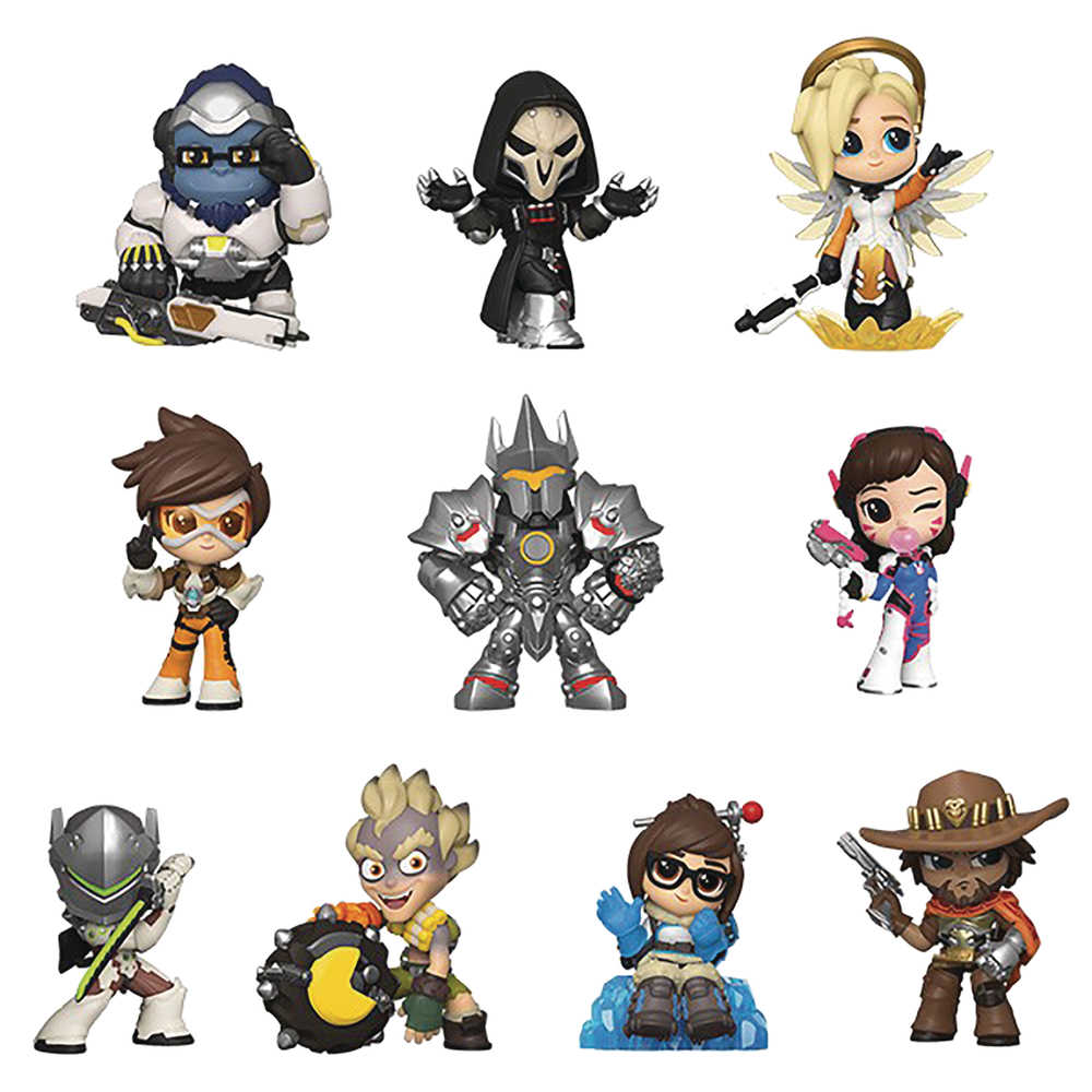 Overwatch Mini Vinyl Figure 12 Pc Display Case 