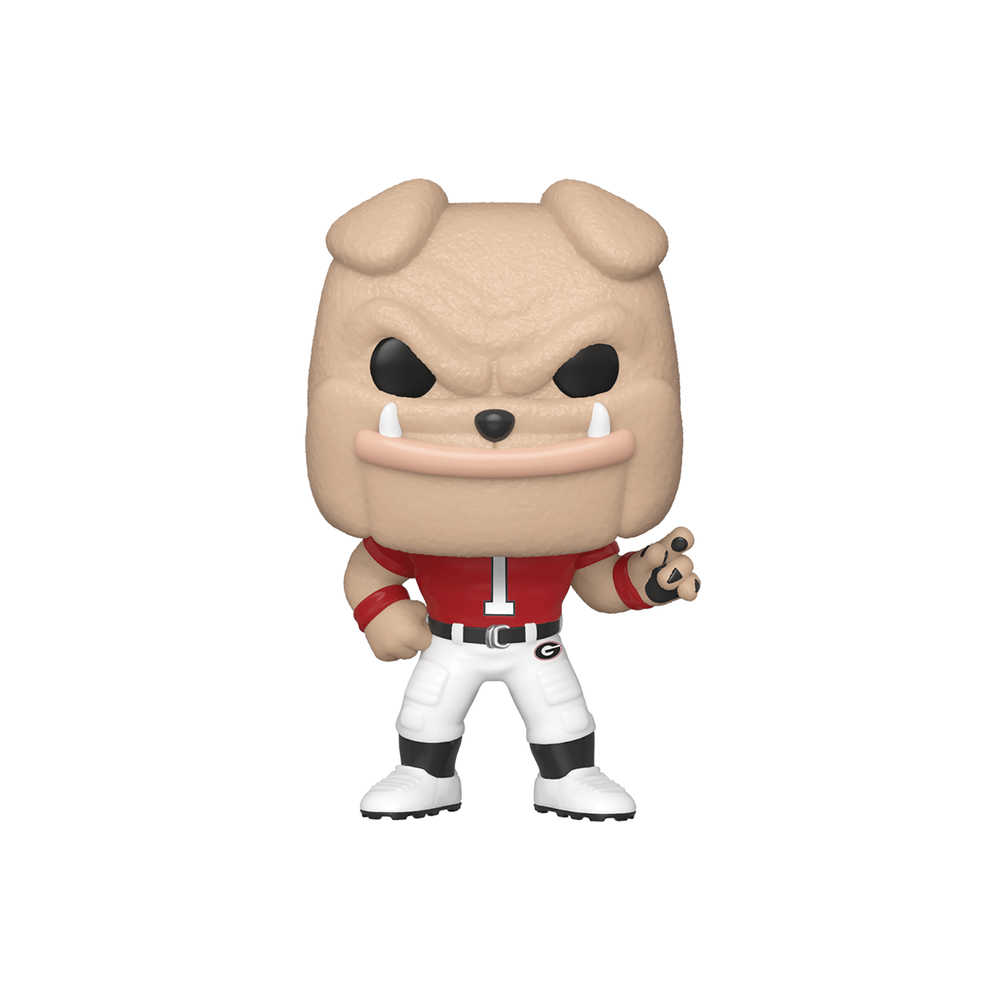 Pop College University Of Georgia Hairy Dawg Vinyl Figure 
