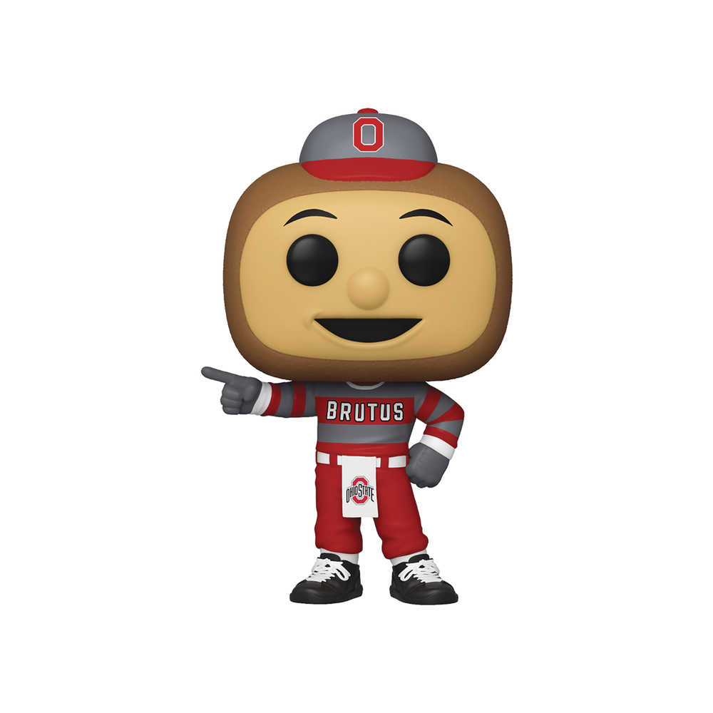 Pop College University Of Ohio Brutus Buckeye Vinyl Figure 