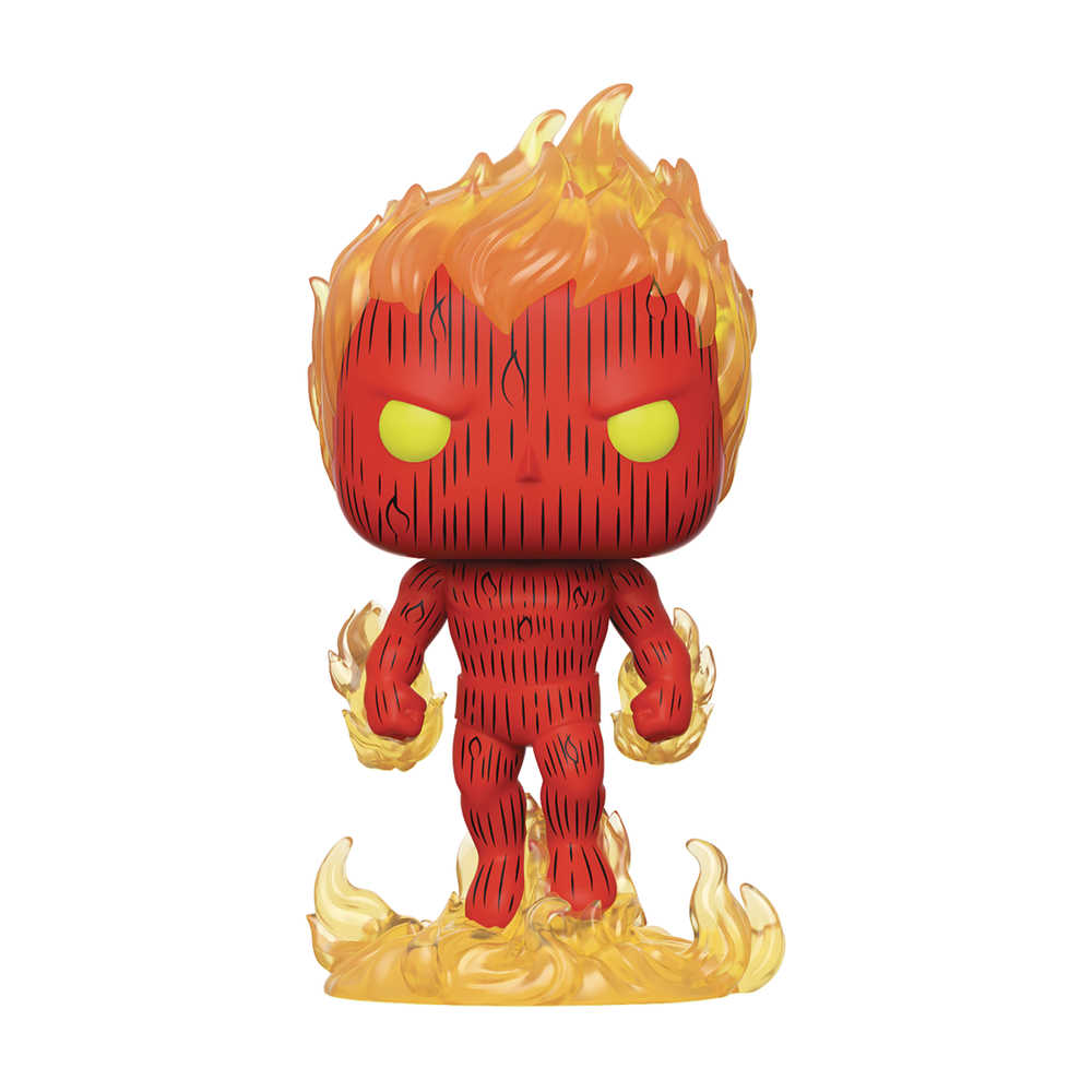 Pop Marvel Fantastic Four Human Torch Vinyl Figure 