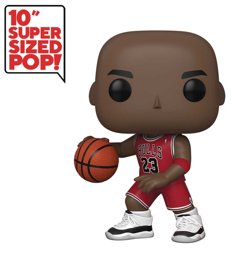 Pop Nba Bulls Michael Jordan (Red Jersey) 10 In Figure 