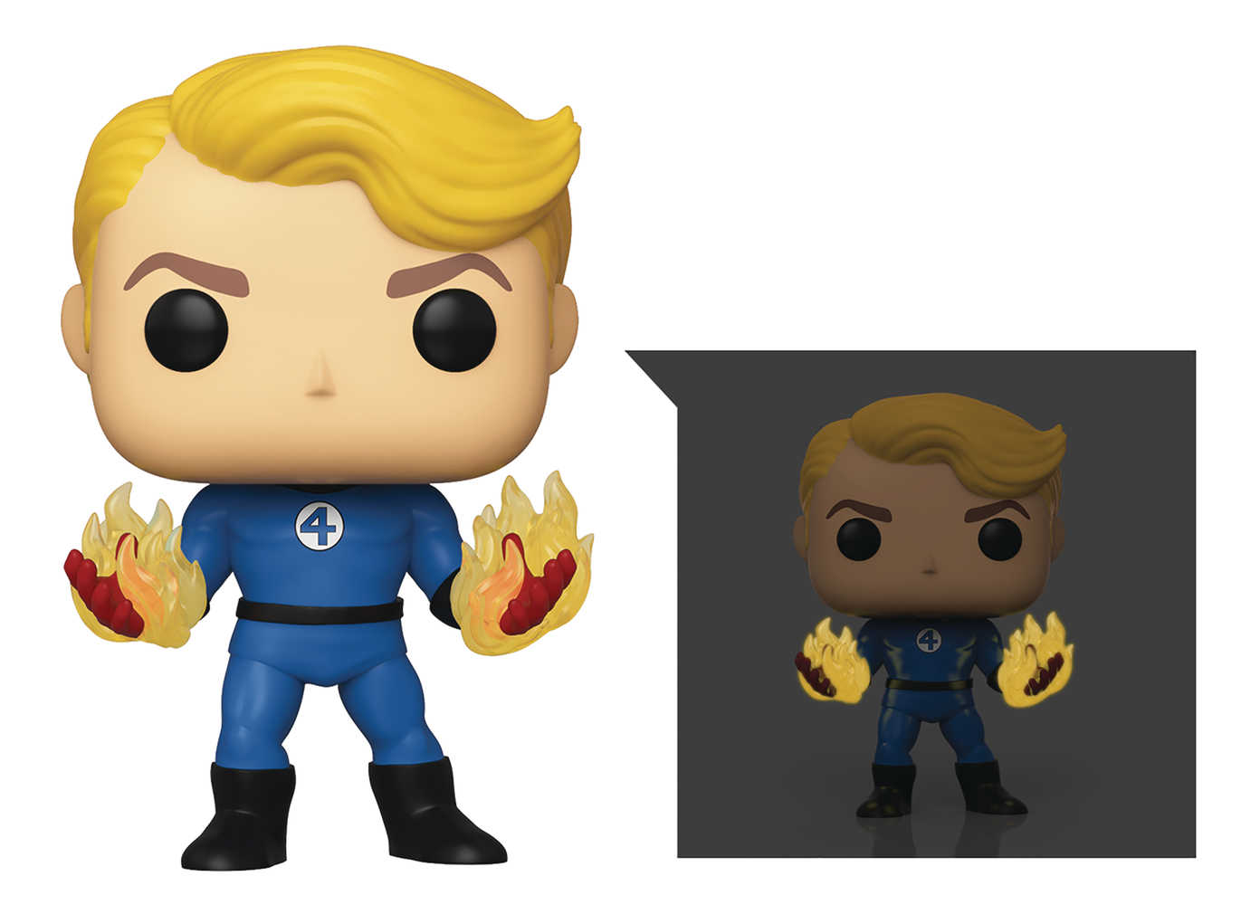 Pop Specialty Ser Marvel Fantastic Four Human Torch Vinyl Figure