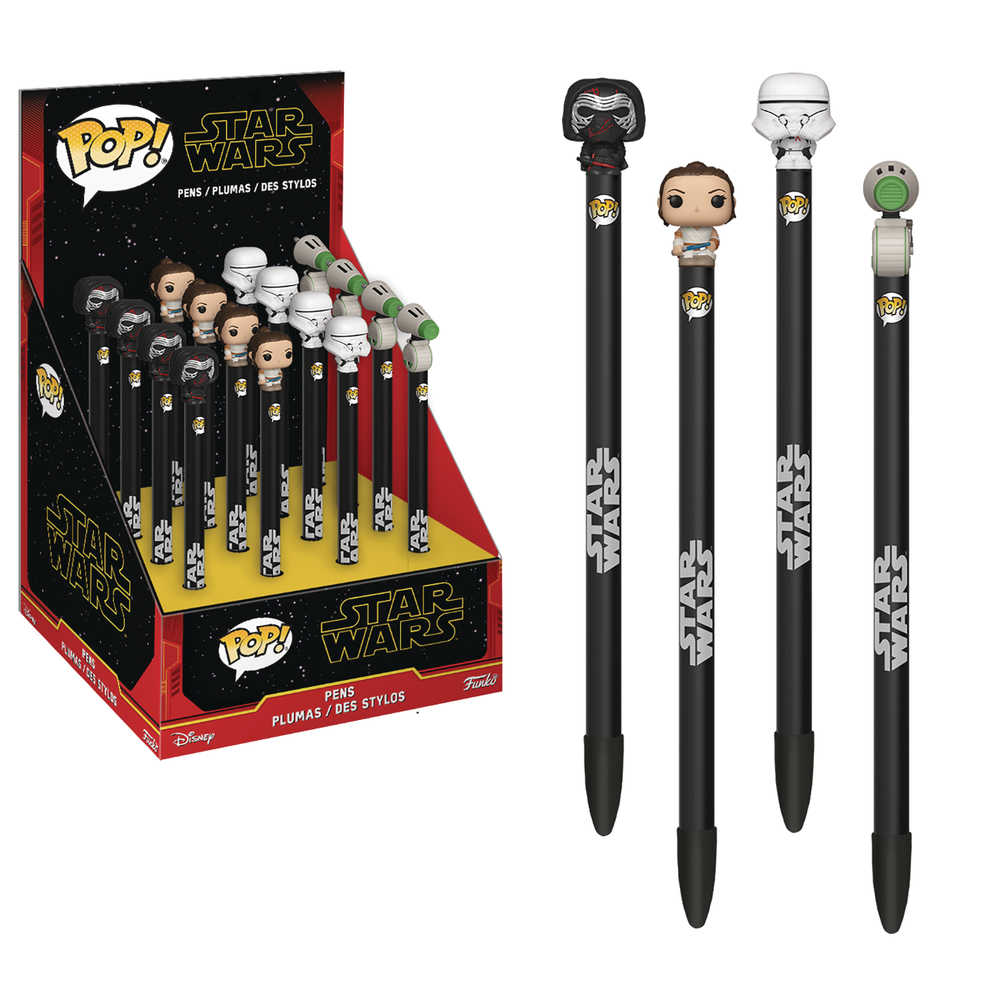 Pop Star Wars E9 Pen Topper 16 Pc Assortment  