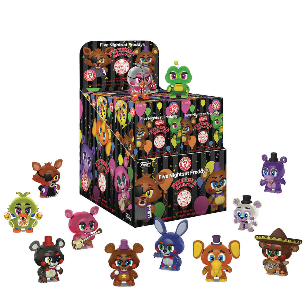Mystery Minis Fnaf Pizza Simulator 12 Pc Bmb Disp 