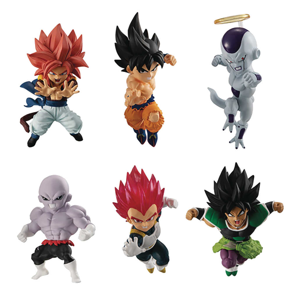 Dragon Ball Super Adverge Motion 3 10 Pc Mini Figure Display  (