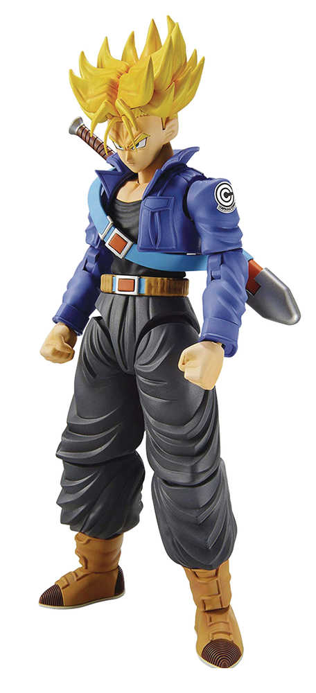Dbz Super Saiyan Trunks Figure Rise Model Kit New Pkg Ver  (
