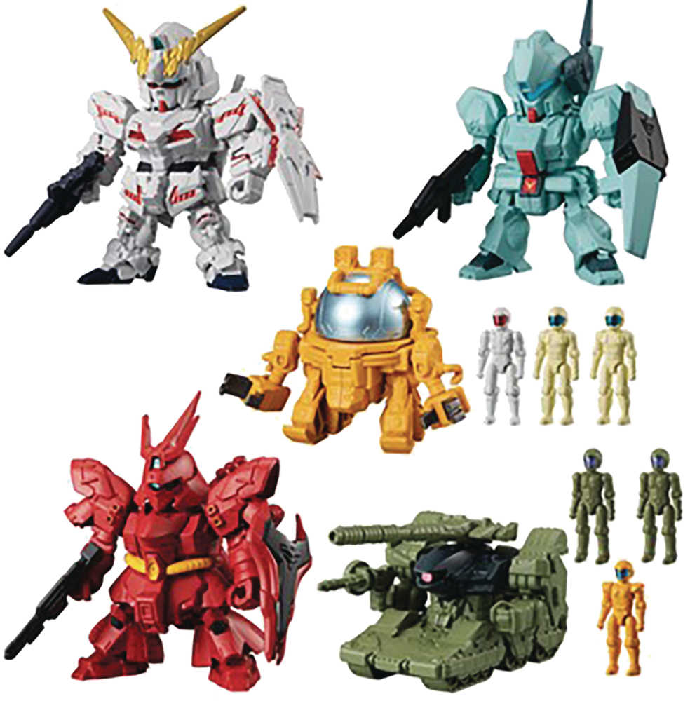 Mobile Suit Gundam Micro Wars 4 10 Pc Assortment  