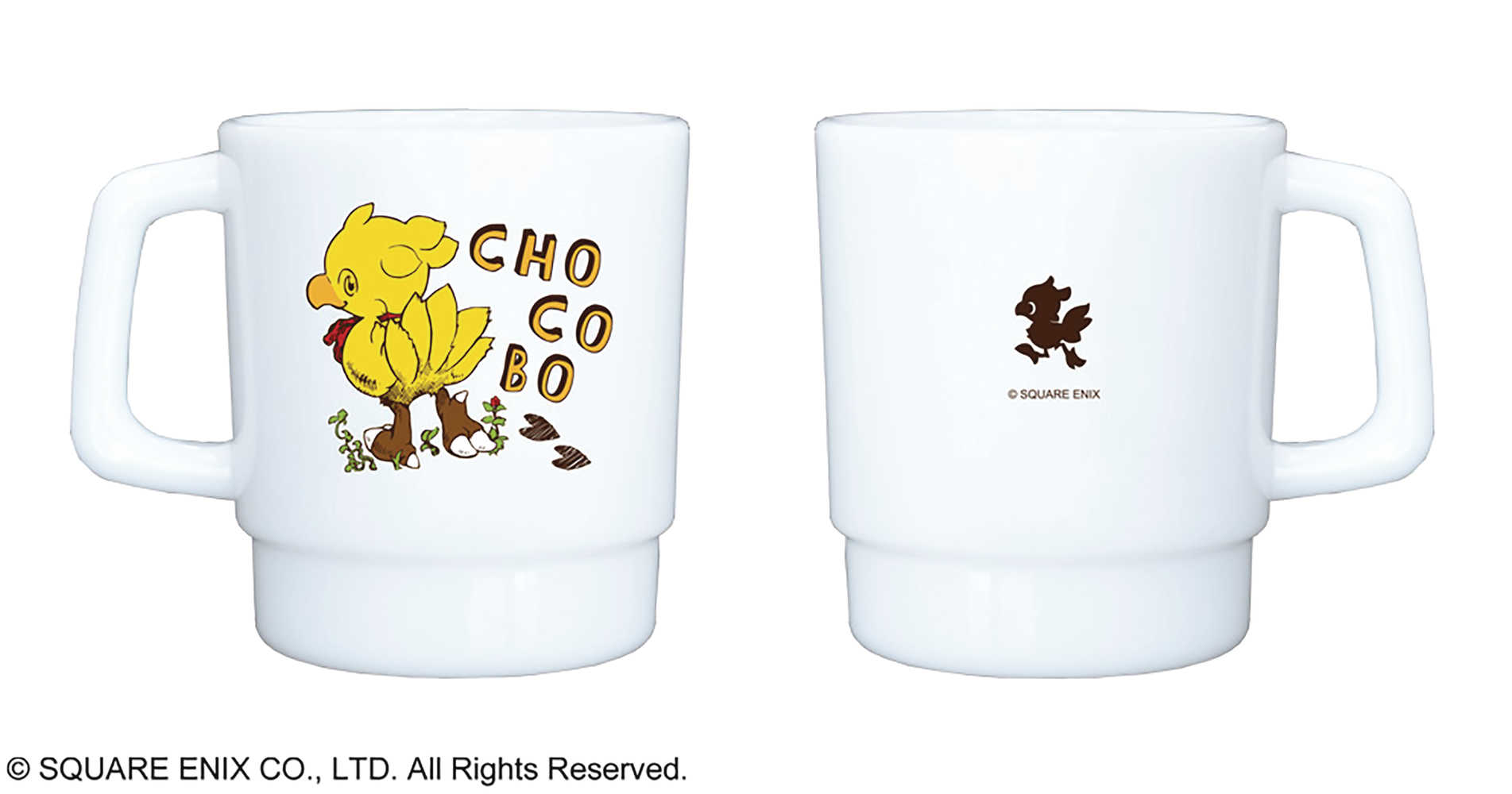 Final Fantasy 3.7 In Stacking Mug Chocobo Ver  