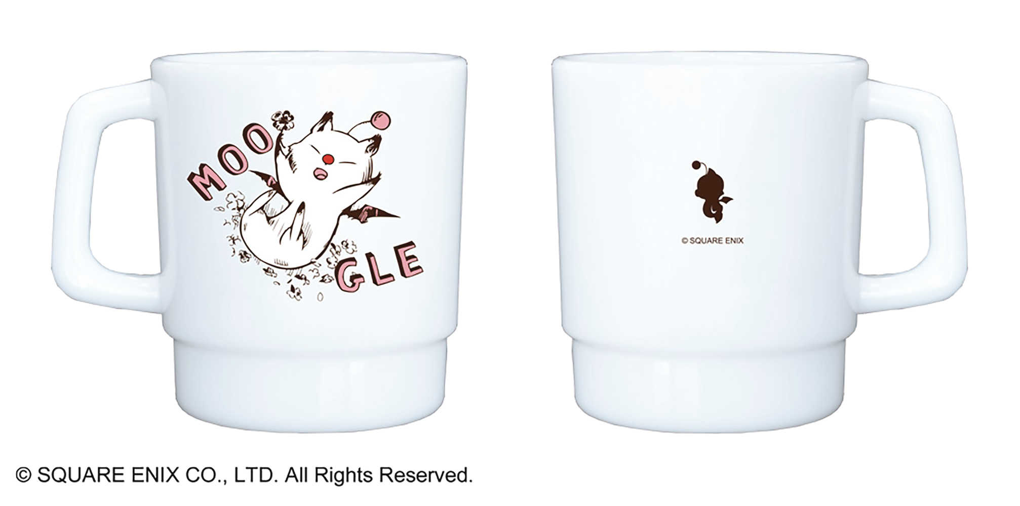 Final Fantasy 3.7 In Stacking Mug Moogle Ver  