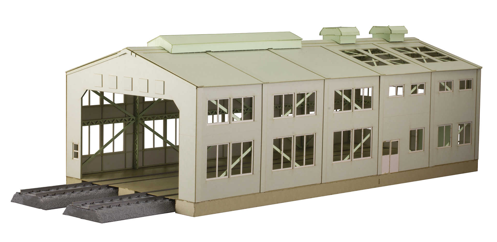 Train Depot Papercraft 1/80 Paper Model Kit 