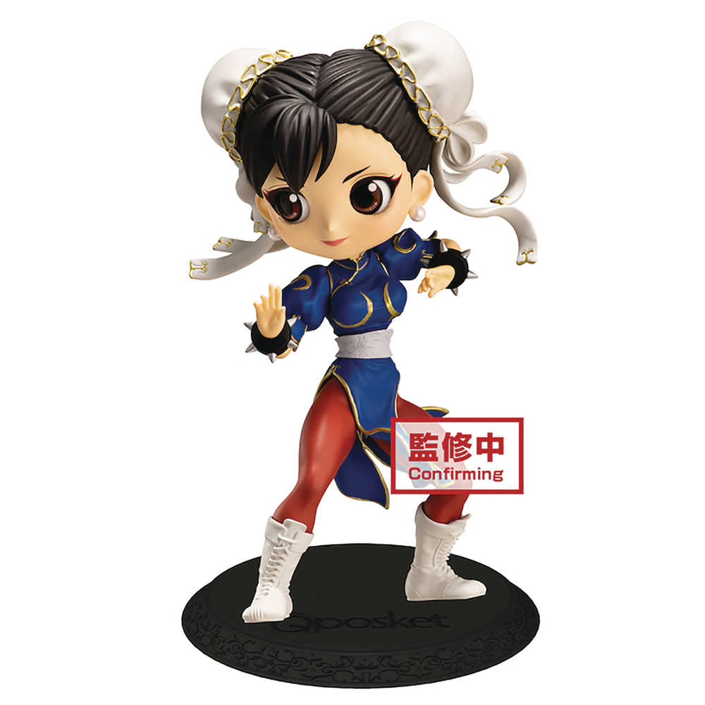 Street Fighter Q Posket Chun Li Figure Blue Ver 