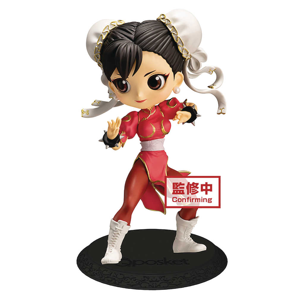 Street Fighter Q Posket Chun Li Figure Red Ver 