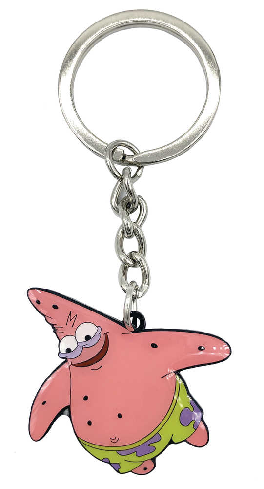 Spongebob Squarepants Savage Patrick Enamel Keychain 