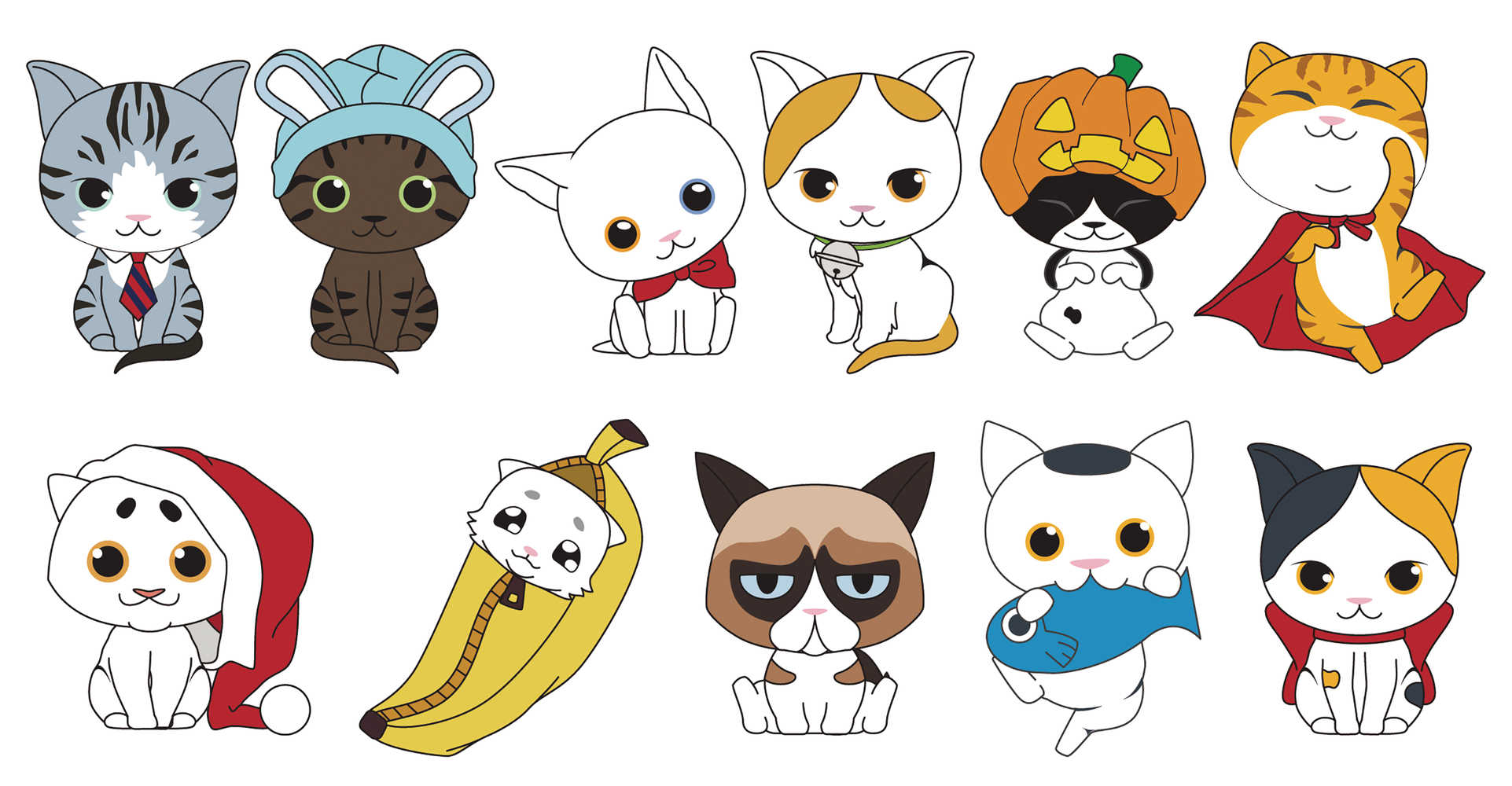 Purrrfect Pets Cats Series2 3 D Foam Bag Clip 24 Pcs Blind Mystery Box Display (C