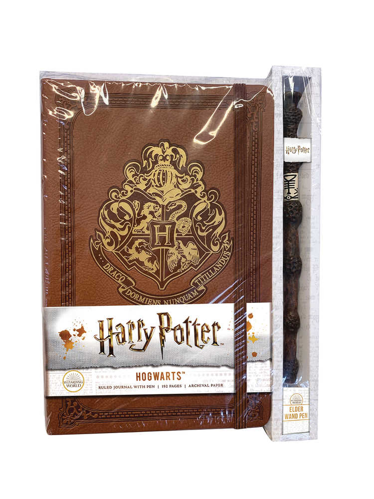 Harry Potter Hogwarts Hardcover Ruled Journal (With Pen) 