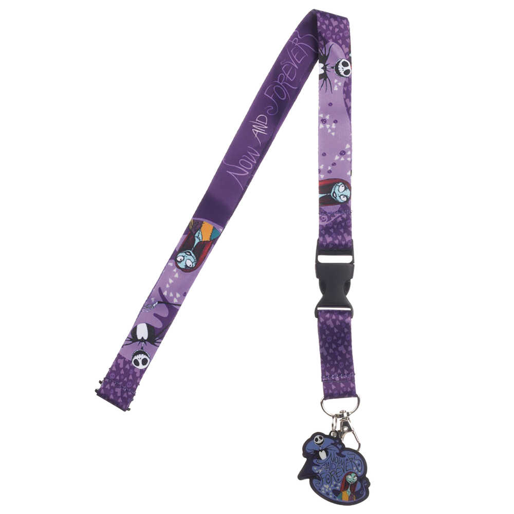 Nightmare Before Christmas Now & Forever Lanyard 