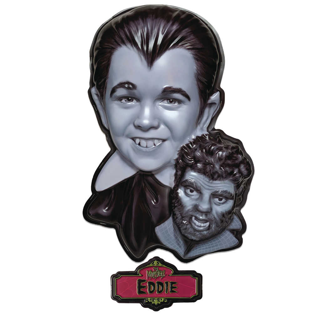 The Munsters Eddie Munster Plastic Mask Wall Decor 