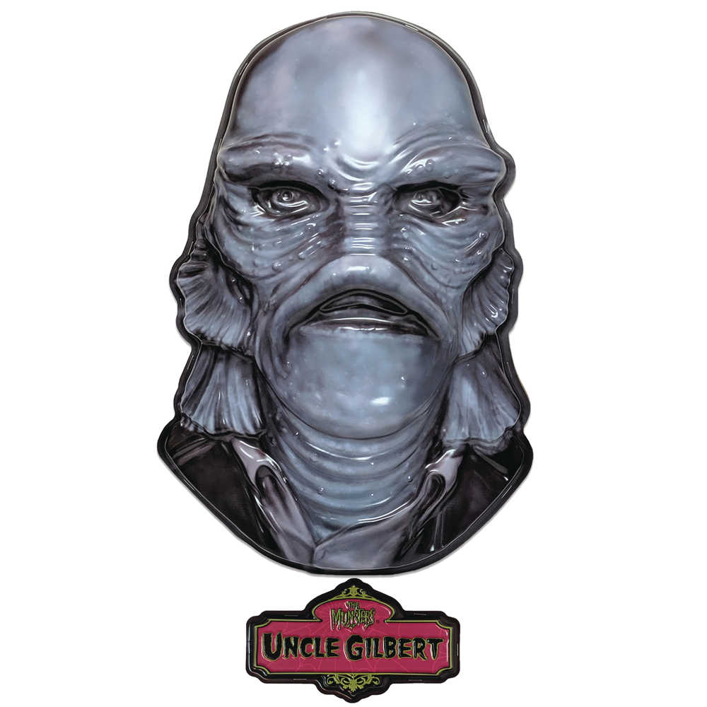 The Munsters Uncle Gilbert Plastic Mask Wall Decor 