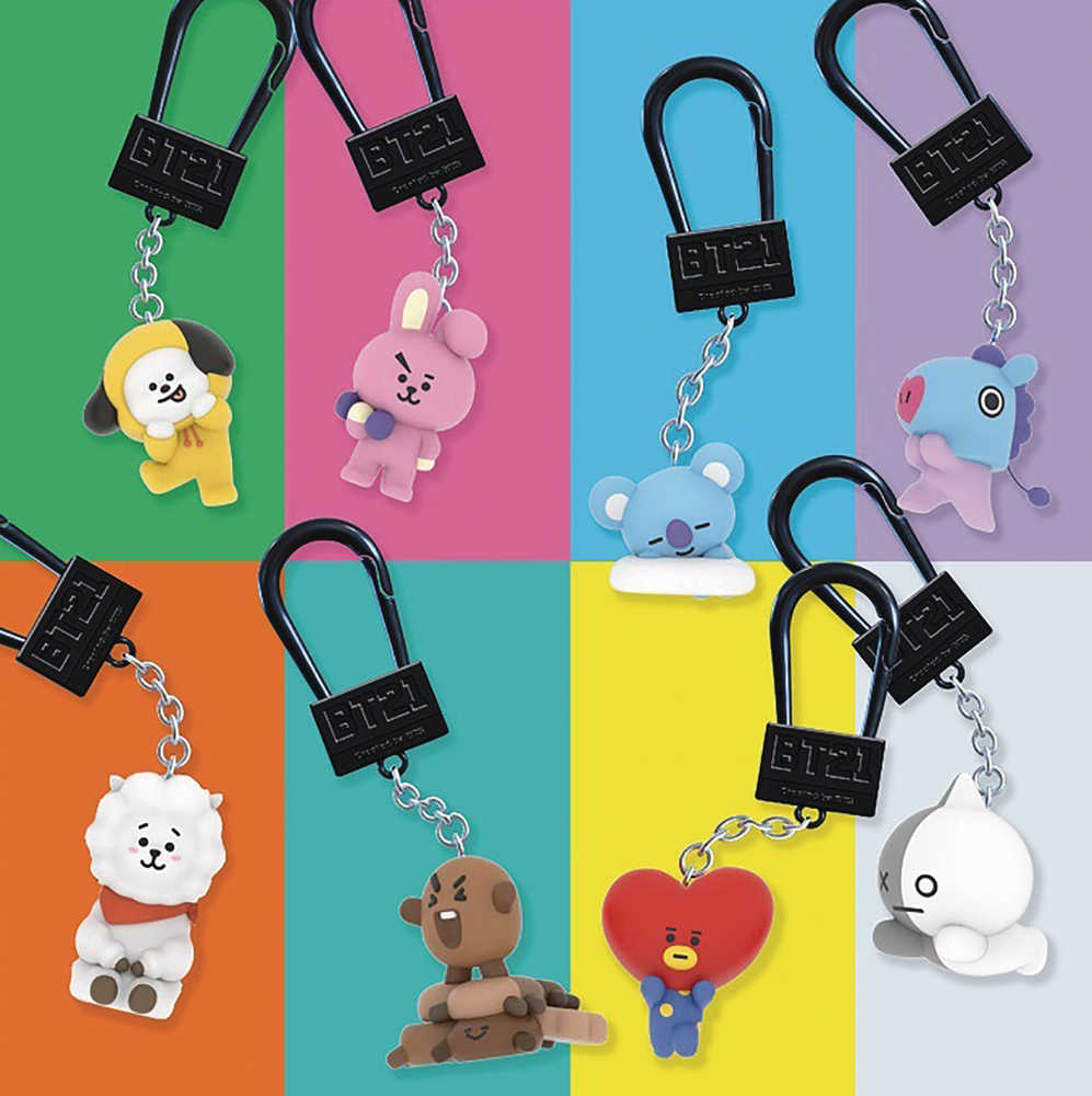 Bt21 Hangers 12 Pc Blind Mystery Box Display 