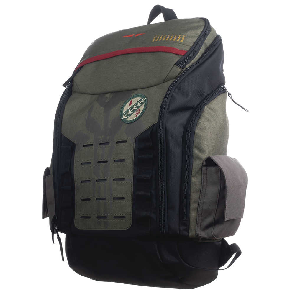 Star Wars Boba Fett Top Zip Backpack 