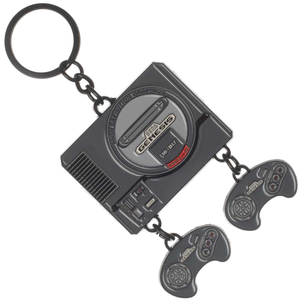 Sega Genesis Console Keychain 
