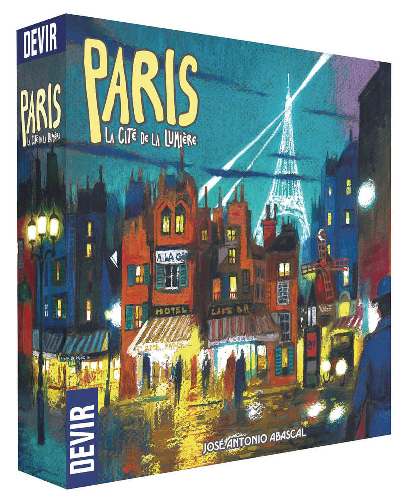 Paris La Cite De La Lumiere Board Game 