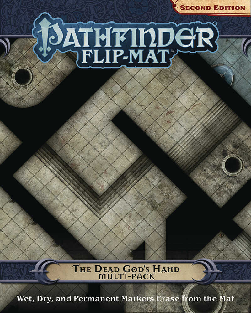 Pathfinder Flip Mat Dead Gods Hand Multi Pack (P2)