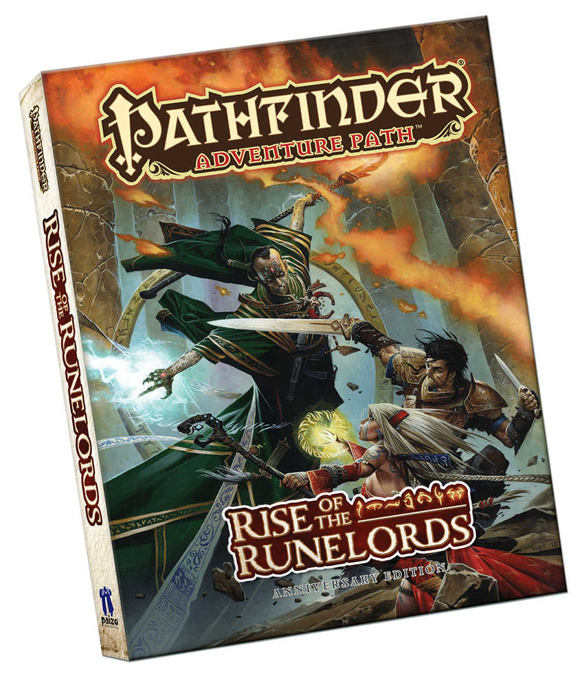 Pathfinder Role Playing Game Rise Runelords Anniversary Pocket Edition