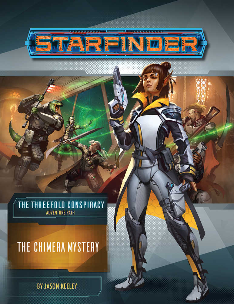 Starfinder Adventure Path Threefold Conspiracy Volume 01